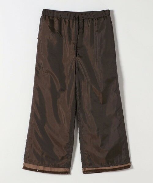 SHIPS / シップス その他パンツ | SHIPS any:〈手洗い可能〉ポリエステル ベロア 刺繍 ストレート ワイド パンツ | 詳細22