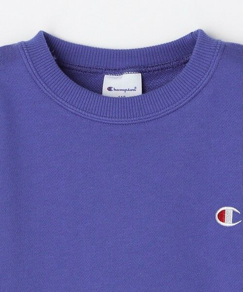 SHIPS / シップス スウェット | Champion: クルーネック スウェット<KIDS> | 詳細4