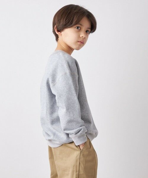 SHIPS / シップス スウェット | SHIPS any:〈洗濯機可能〉STANDARD クルーネック スウェット<KIDS> | 詳細3