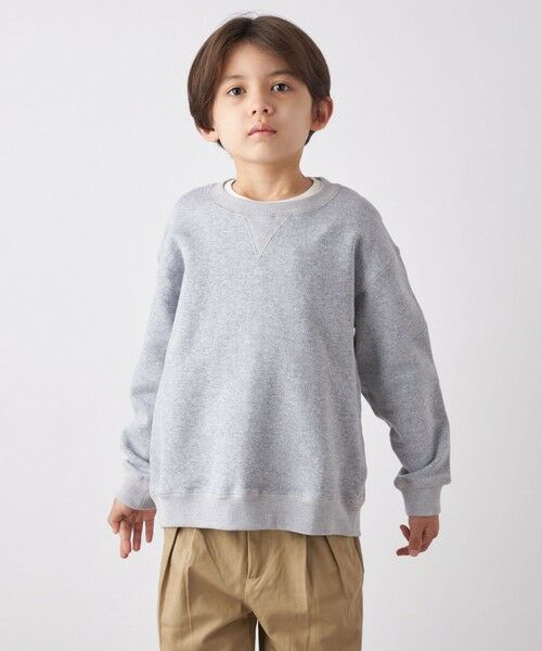 SHIPS / シップス スウェット | SHIPS any:〈洗濯機可能〉STANDARD クルーネック スウェット<KIDS> | 詳細5