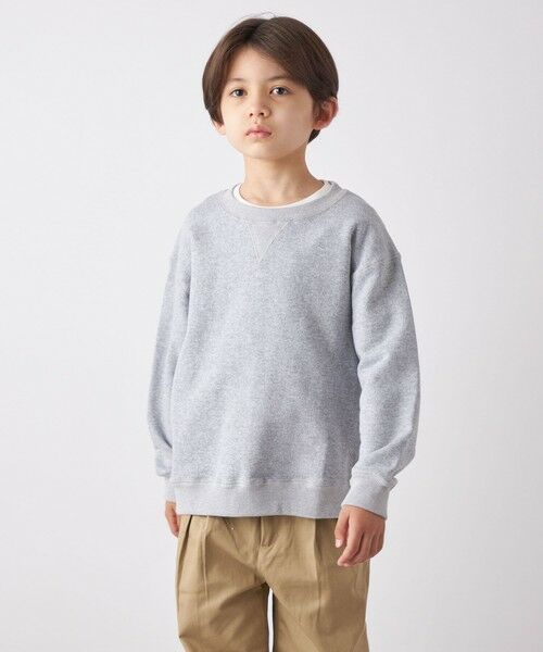 SHIPS / シップス スウェット | SHIPS any:〈洗濯機可能〉STANDARD クルーネック スウェット<KIDS> | 詳細6