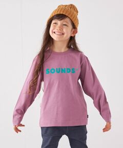 SHIPS / シップス Tシャツ | ARCH&LINE: SOUNDS プリント ロンT<KIDS>