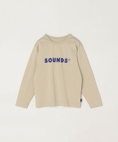 SHIPS / シップス Tシャツ | ARCH&LINE: SOUNDS プリント ロンT<KIDS> | 詳細5