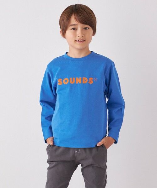 SHIPS / シップス Tシャツ | ARCH&LINE: SOUNDS プリント ロンT<KIDS> | 詳細9