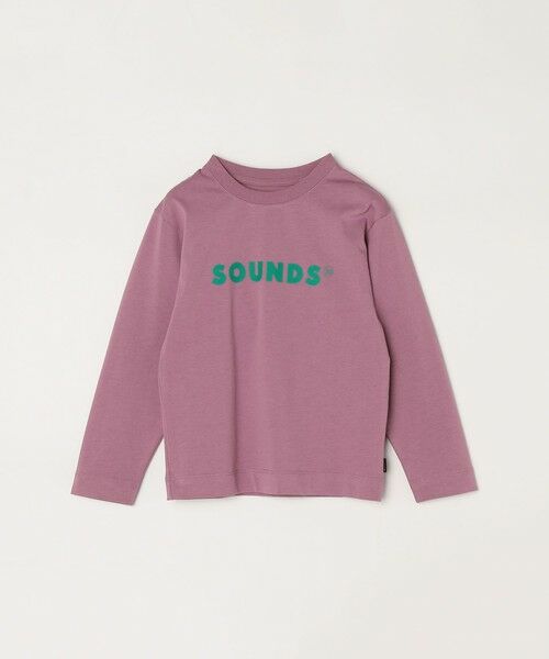 SHIPS / シップス Tシャツ | ARCH&LINE: SOUNDS プリント ロンT<KIDS> | 詳細21