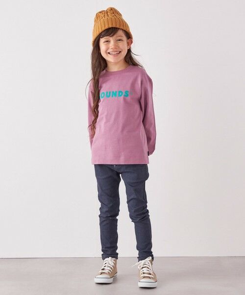 SHIPS / シップス Tシャツ | ARCH&LINE: SOUNDS プリント ロンT<KIDS> | 詳細17