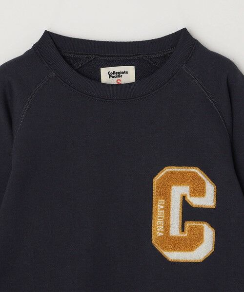 SHIPS / シップス スウェット | 【SHIPS any別注】Collegiate Pacific: 刺繍 ロゴ スウェット<KIDS> | 詳細16