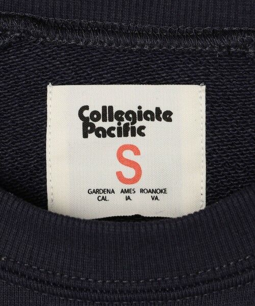 SHIPS / シップス スウェット | 【SHIPS any別注】Collegiate Pacific: 刺繍 ロゴ スウェット<KIDS> | 詳細17