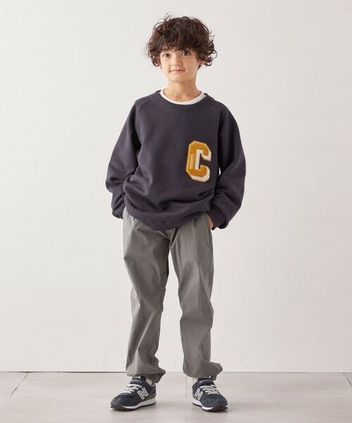 SHIPS / シップス スウェット | 【SHIPS any別注】Collegiate Pacific: 刺繍 ロゴ スウェット<KIDS> | 詳細9