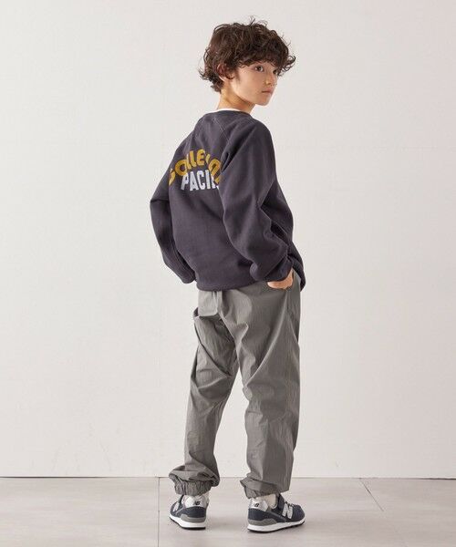 SHIPS / シップス スウェット | 【SHIPS any別注】Collegiate Pacific: 刺繍 ロゴ スウェット<KIDS> | 詳細11