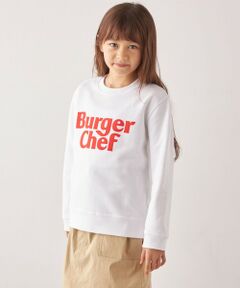 SHIPS / シップス スウェット | 【SHIPS any別注】Burger Chef: ロゴ プリント スウェット<KIDS>