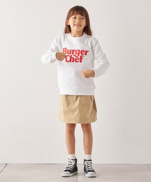 SHIPS / シップス スウェット | 【SHIPS any別注】Burger Chef: ロゴ プリント スウェット<KIDS> | 詳細2