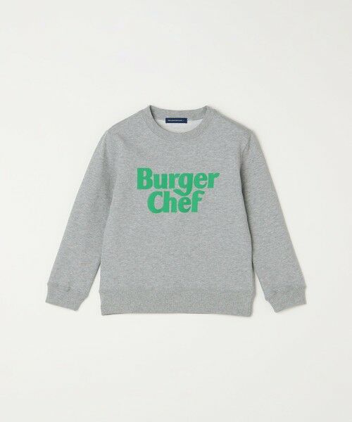SHIPS / シップス スウェット | 【SHIPS any別注】Burger Chef: ロゴ プリント スウェット<KIDS> | 詳細13