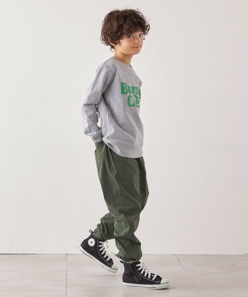 SHIPS / シップス スウェット | 【SHIPS any別注】Burger Chef: ロゴ プリント スウェット<KIDS> | 詳細10