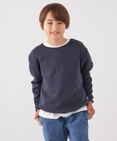SHIPS / シップス Tシャツ | SHIPS any: ランドヘム ワッフル ロングスリーブ Tシャツ<KIDS>