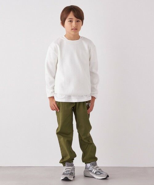 SHIPS / シップス Tシャツ | SHIPS any: ランドヘム ワッフル ロングスリーブ Tシャツ<KIDS> | 詳細1