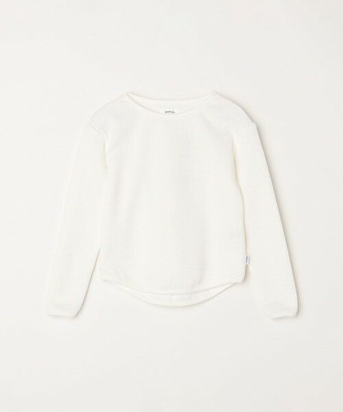 SHIPS / シップス Tシャツ | SHIPS any: ランドヘム ワッフル ロングスリーブ Tシャツ<KIDS> | 詳細7