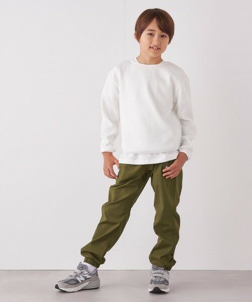 SHIPS / シップス Tシャツ | SHIPS any: ランドヘム ワッフル ロングスリーブ Tシャツ<KIDS> | 詳細3