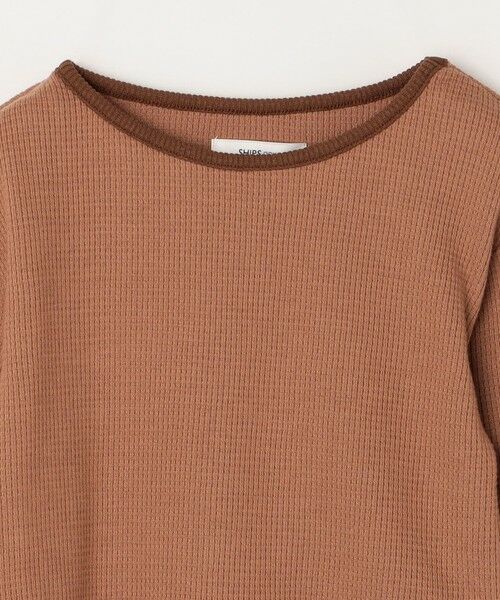 SHIPS / シップス Tシャツ | SHIPS any: ランドヘム ワッフル ロングスリーブ Tシャツ<KIDS> | 詳細15