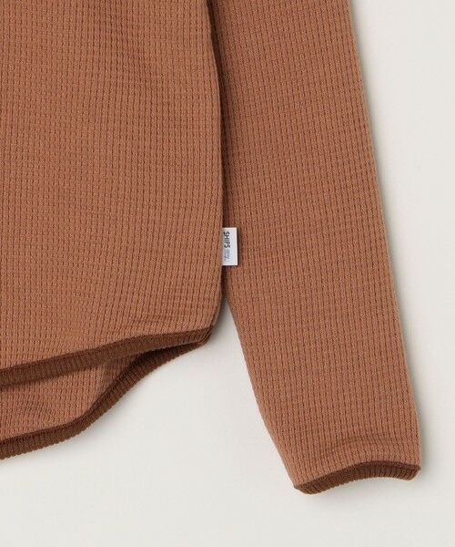 SHIPS / シップス Tシャツ | SHIPS any: ランドヘム ワッフル ロングスリーブ Tシャツ<KIDS> | 詳細16