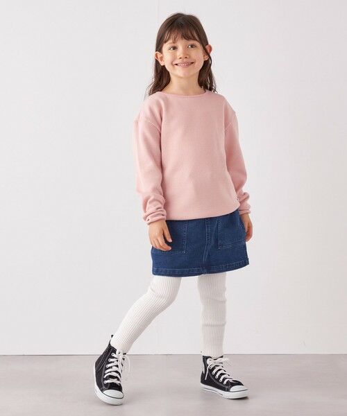 SHIPS / シップス Tシャツ | SHIPS any: ランドヘム ワッフル ロングスリーブ Tシャツ<KIDS> | 詳細19