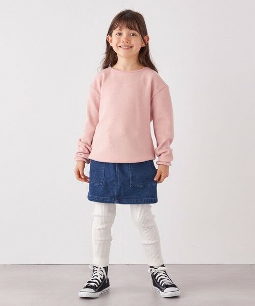 SHIPS / シップス Tシャツ | SHIPS any: ランドヘム ワッフル ロングスリーブ Tシャツ<KIDS> | 詳細21