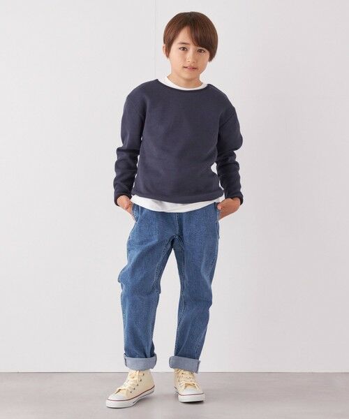 SHIPS / シップス Tシャツ | SHIPS any: ランドヘム ワッフル ロングスリーブ Tシャツ<KIDS> | 詳細26