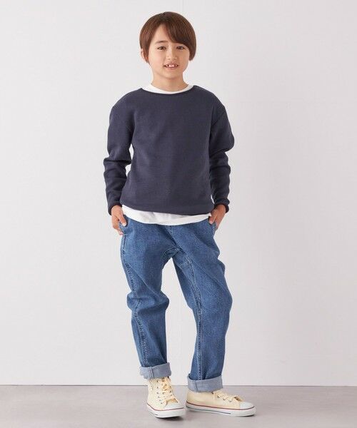 SHIPS / シップス Tシャツ | SHIPS any: ランドヘム ワッフル ロングスリーブ Tシャツ<KIDS> | 詳細27