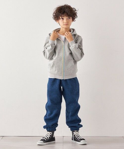 SHIPS / シップス パーカー | SHIPS any:〈洗濯機可能〉ワンポイント 刺繍 ポンチ ジップ パーカー <KIDS>◆ | 詳細2