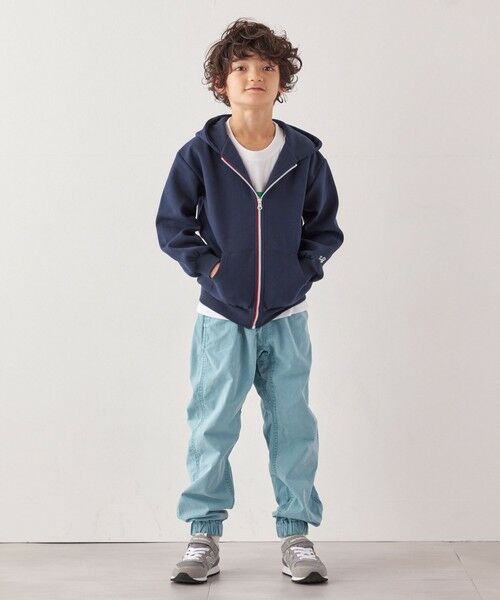 SHIPS / シップス パーカー | SHIPS any:〈洗濯機可能〉ワンポイント 刺繍 ポンチ ジップ パーカー <KIDS>◆ | 詳細15