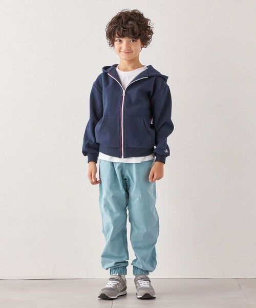 SHIPS / シップス パーカー | SHIPS any:〈洗濯機可能〉ワンポイント 刺繍 ポンチ ジップ パーカー <KIDS>◆ | 詳細14