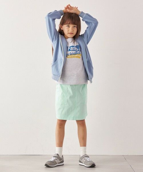 SHIPS / シップス パーカー | SHIPS any:〈洗濯機可能〉ワンポイント 刺繍 ポンチ ジップ パーカー <KIDS>◆ | 詳細21