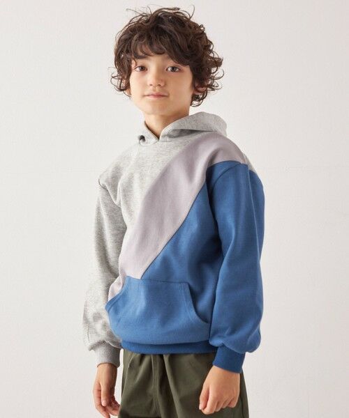 SHIPS / シップス パーカー | SHIPS any:〈洗濯機可能〉デザイン ポンチ プルオーバー パーカー <KIDS>◇ | 詳細4