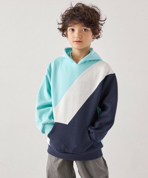 SHIPS / シップス パーカー | SHIPS any:〈洗濯機可能〉デザイン ポンチ プルオーバー パーカー <KIDS>◇ | 詳細23