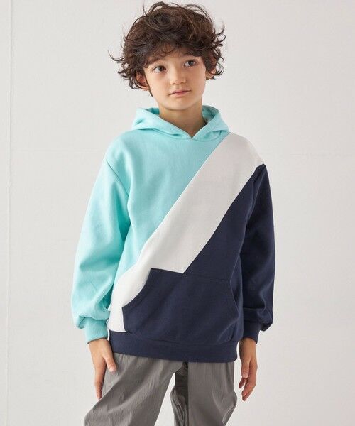 SHIPS / シップス パーカー | SHIPS any:〈洗濯機可能〉デザイン ポンチ プルオーバー パーカー <KIDS>◇ | 詳細24