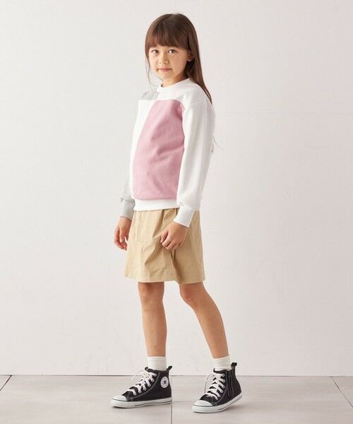 SHIPS / シップス スウェット | SHIPS any:〈洗濯機可能〉デザイン ポンチ クルーネック プルオーバー <KIDS>◇ | 詳細1