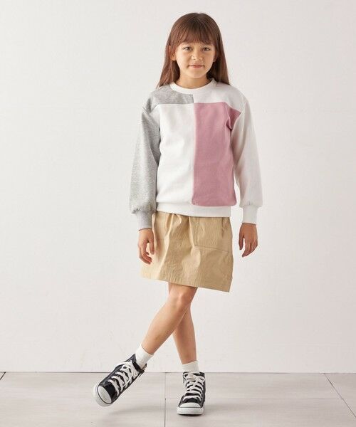 SHIPS / シップス スウェット | SHIPS any:〈洗濯機可能〉デザイン ポンチ クルーネック プルオーバー <KIDS>◇ | 詳細2