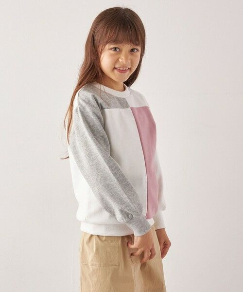 SHIPS / シップス スウェット | SHIPS any:〈洗濯機可能〉デザイン ポンチ クルーネック プルオーバー <KIDS>◇ | 詳細4