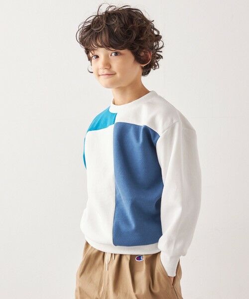 SHIPS / シップス スウェット | SHIPS any:〈洗濯機可能〉デザイン ポンチ クルーネック プルオーバー <KIDS>◇ | 詳細12