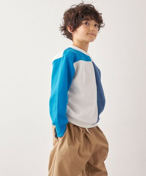 SHIPS / シップス スウェット | SHIPS any:〈洗濯機可能〉デザイン ポンチ クルーネック プルオーバー <KIDS>◇ | 詳細13