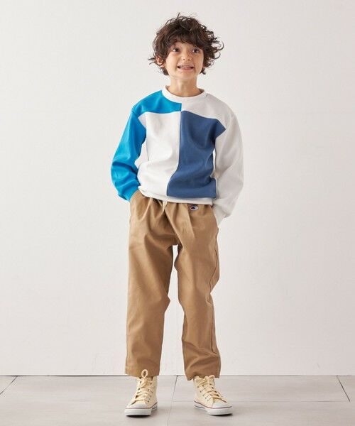 SHIPS / シップス スウェット | SHIPS any:〈洗濯機可能〉デザイン ポンチ クルーネック プルオーバー <KIDS>◇ | 詳細10