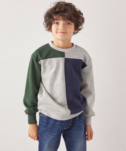 SHIPS / シップス スウェット | SHIPS any:〈洗濯機可能〉デザイン ポンチ クルーネック プルオーバー <KIDS>◇ | 詳細23