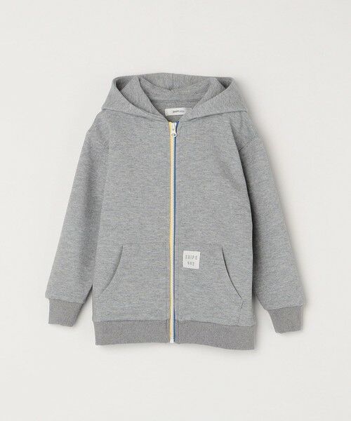SHIPS / シップス Tシャツ | SHIPS any: NEW ポンチ ジップ フーディー<KIDS> ◇(グレー)