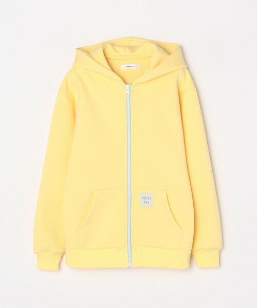 SHIPS / シップス Tシャツ | SHIPS any: NEW ポンチ ジップ フーディー<KIDS> ◇(イエロー)