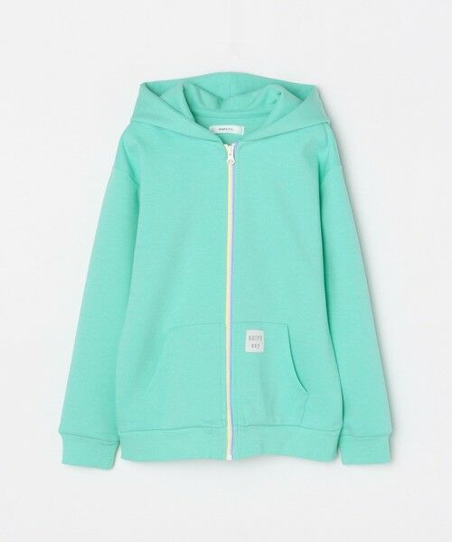 SHIPS / シップス Tシャツ | SHIPS any: NEW ポンチ ジップ フーディー<KIDS> ◇(ミント)