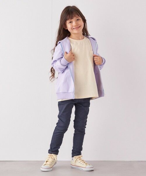 SHIPS / シップス Tシャツ | SHIPS any: NEW ポンチ ジップ フーディー<KIDS> ◇ | 詳細12