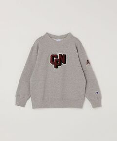 SHIPS / シップス スウェット | Champion: クルーネック CPN ロゴ 刺繍 スウェット <KIDS>