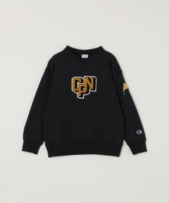 SHIPS / シップス スウェット | Champion: クルーネック CPN ロゴ 刺繍 スウェット <KIDS>