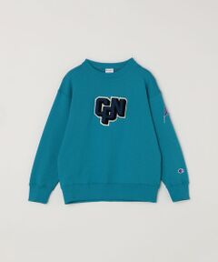 SHIPS / シップス スウェット | Champion: クルーネック CPN ロゴ 刺繍 スウェット <KIDS>