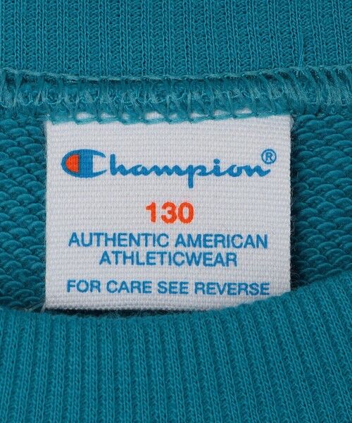 SHIPS / シップス スウェット | Champion: クルーネック CPN ロゴ 刺繍 スウェット <KIDS> | 詳細5